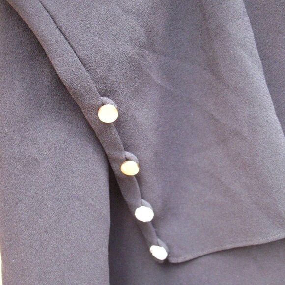 Tibi Black Off the Shoulder Mini Dress - Picture 7 of 10